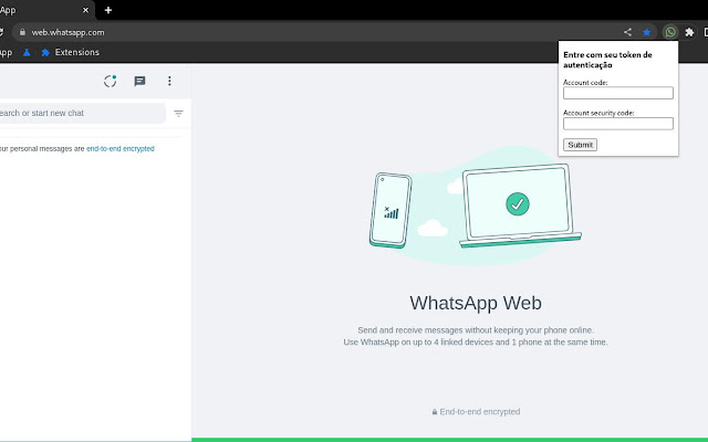 Tintim locals WhatsApp Tracker  from Chrome web store to be run with OffiDocs Chromium online