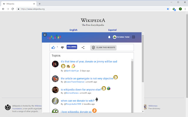 Tipestry for Chrome  from Chrome web store to be run with OffiDocs Chromium online