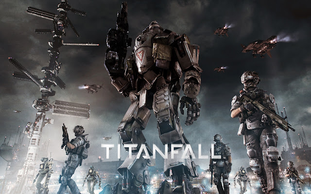 Titanfall Theme 1280x800  from Chrome web store to be run with OffiDocs Chromium online