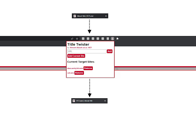 Title Twister  from Chrome web store to be run with OffiDocs Chromium online