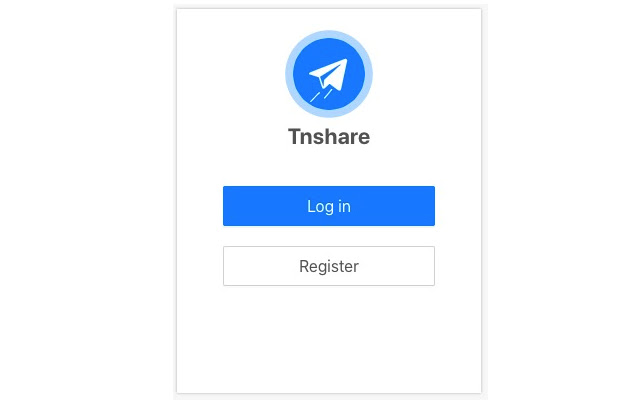 Tnshare  from Chrome web store to be run with OffiDocs Chromium online