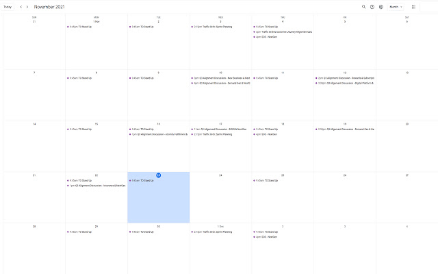 Today Google Calendar Highlighter for Today  from Chrome web store to be run with OffiDocs Chromium online