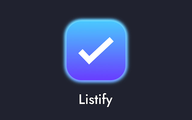 ToDo List:Listify  from Chrome web store to be run with OffiDocs Chromium online