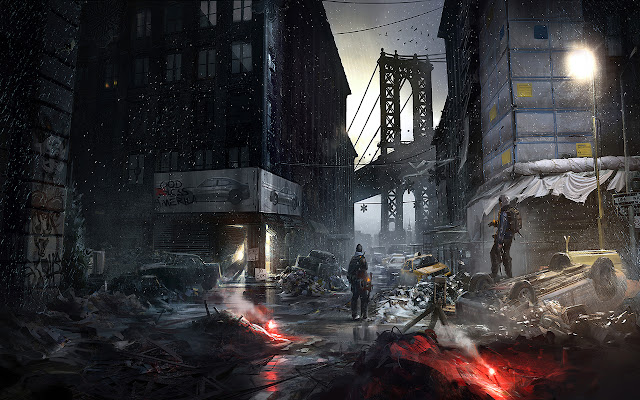 Tom Clancy The Division Theme 1366x768  from Chrome web store to be run with OffiDocs Chromium online