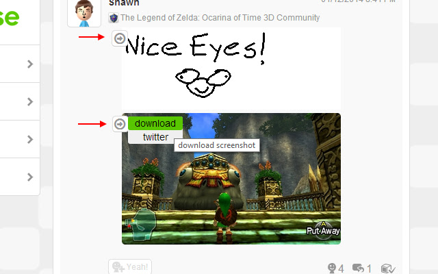 Narzędzia dla Nintendo© Miiverse ze sklepu internetowego Chrome do uruchomienia z OffiDocs Chromium online