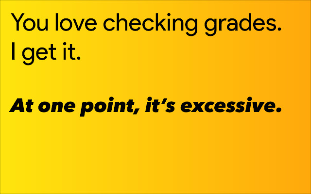 TooManyGrades  from Chrome web store to be run with OffiDocs Chromium online