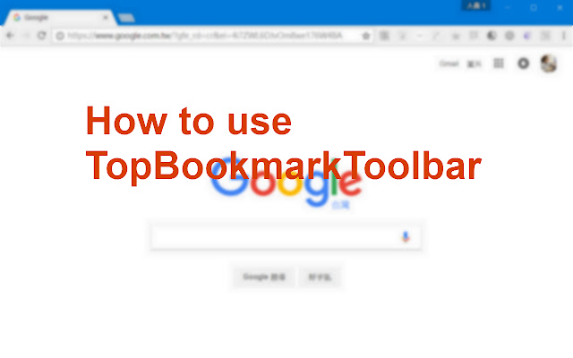 TopBookmarkToolbar  from Chrome web store to be run with OffiDocs Chromium online