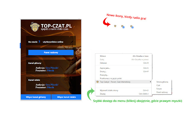 Top Czat.pl Forum, Czat internetowy  from Chrome web store to be run with OffiDocs Chromium online