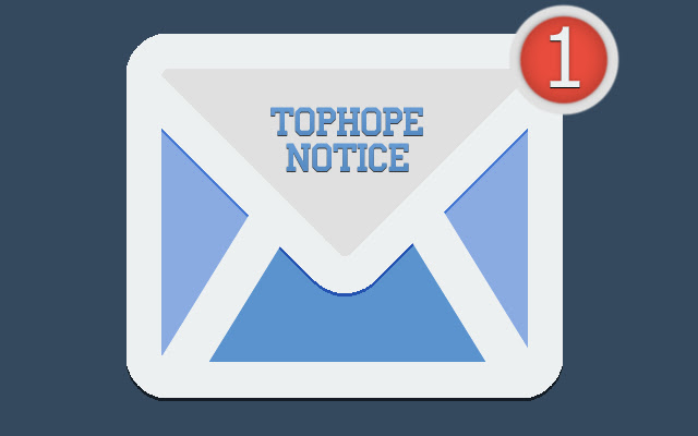 Tophope notice  from Chrome web store to be run with OffiDocs Chromium online