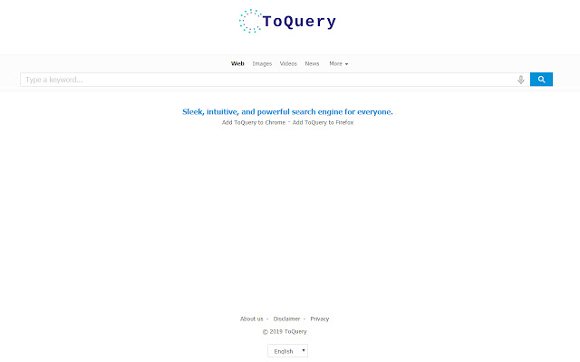 ToQuery search engine  from Chrome web store to be run with OffiDocs Chromium online