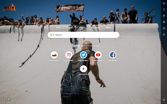 Tough Mudder Tab Extension  from Chrome web store to be run with OffiDocs Chromium online