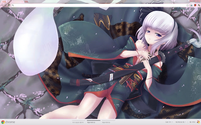 Touhou youmu theme  from Chrome web store to be run with OffiDocs Chromium online