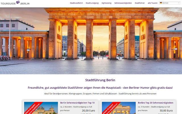 TourguideMe Berlin uit de Chrome-webwinkel wordt uitgevoerd met OffiDocs Chromium online