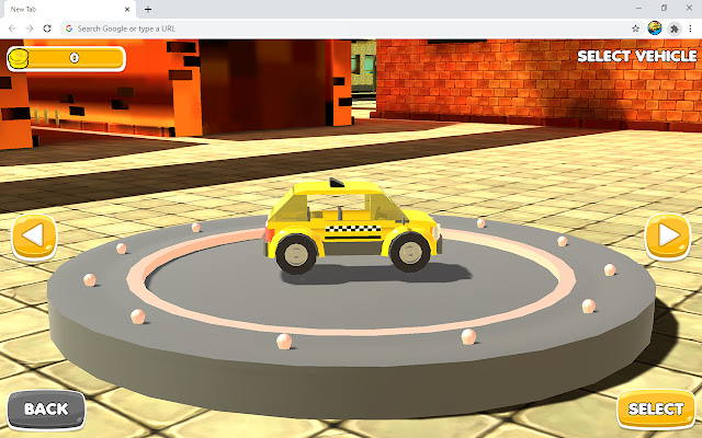 Toy Car Driving Game  from Chrome web store to be run with OffiDocs Chromium online