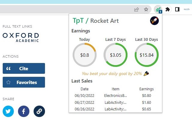 TpT Seller Ext  from Chrome web store to be run with OffiDocs Chromium online
