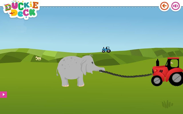 Tractor Games Tug of War at Duckie Deck  from Chrome web store to be run with OffiDocs Chromium online