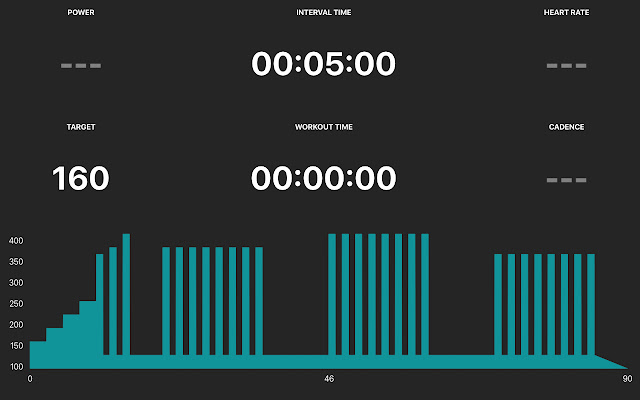 TrainerRoad Web Workout  from Chrome web store to be run with OffiDocs Chromium online