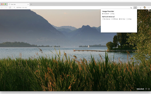 Travel New Tab  from Chrome web store to be run with OffiDocs Chromium online