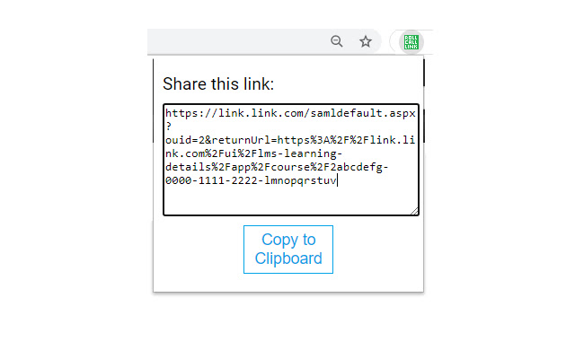 TR CSOD Link Generator  from Chrome web store to be run with OffiDocs Chromium online