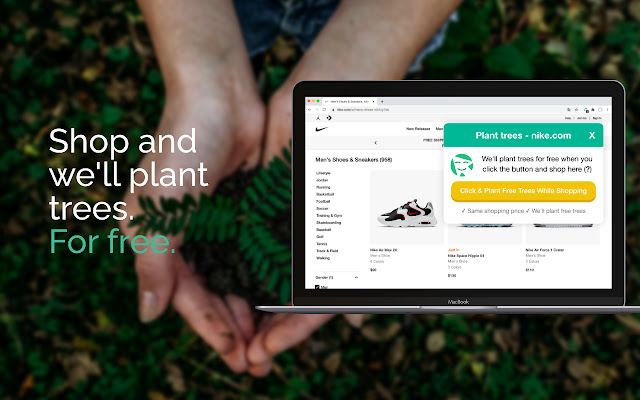 TreeClicks Plant Trees while Shopping  from Chrome web store to be run with OffiDocs Chromium online