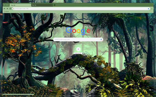 Trees in the jungle  from Chrome web store to be run with OffiDocs Chromium online