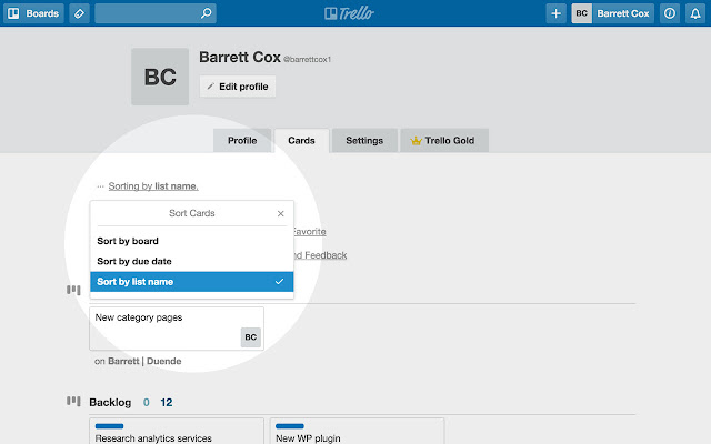 Trellisto for Trello Plugin  from Chrome web store to be run with OffiDocs Chromium online