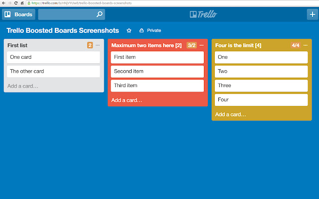 Trello Boosted Boards  from Chrome web store to be run with OffiDocs Chromium online