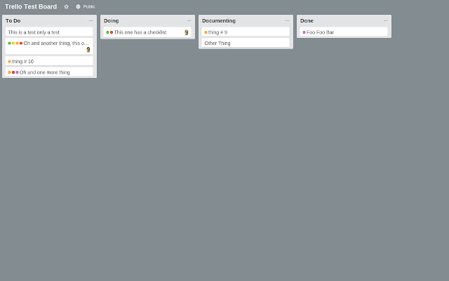 Trello Compact Mode  from Chrome web store to be run with OffiDocs Chromium online