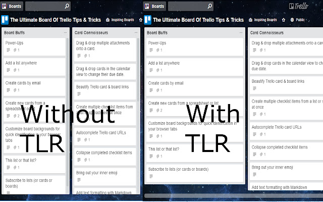 Trello List Resizer  from Chrome web store to be run with OffiDocs Chromium online