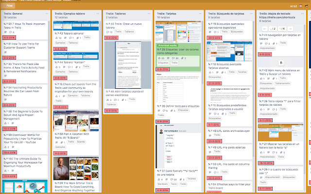Trello Tools  from Chrome web store to be run with OffiDocs Chromium online