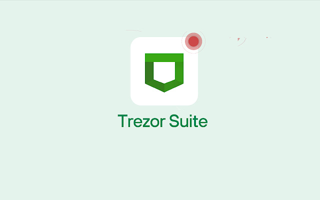 Trezor: Suite  from Chrome web store to be run with OffiDocs Chromium online