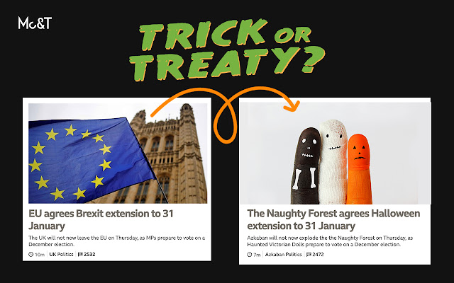 Trick or Treaty  from Chrome web store to be run with OffiDocs Chromium online