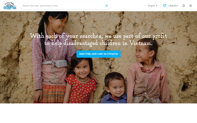 Triệu bát cơm  from Chrome web store to be run with OffiDocs Chromium online