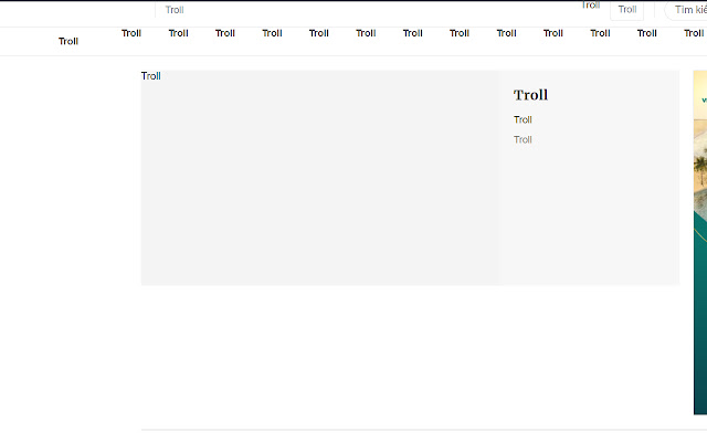 Troll by tructiepus  from Chrome web store to be run with OffiDocs Chromium online