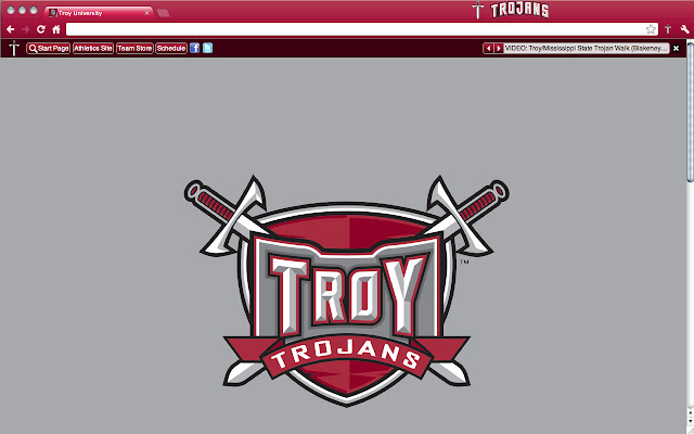 Troy University Theme  from Chrome web store to be run with OffiDocs Chromium online