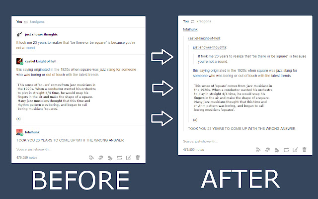 Tumblr Posts Fix  from Chrome web store to be run with OffiDocs Chromium online