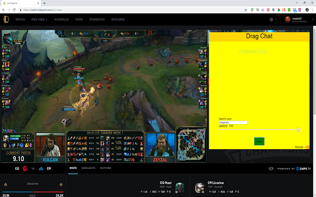 Twitch Chat Anywhere  from Chrome web store to be run with OffiDocs Chromium online