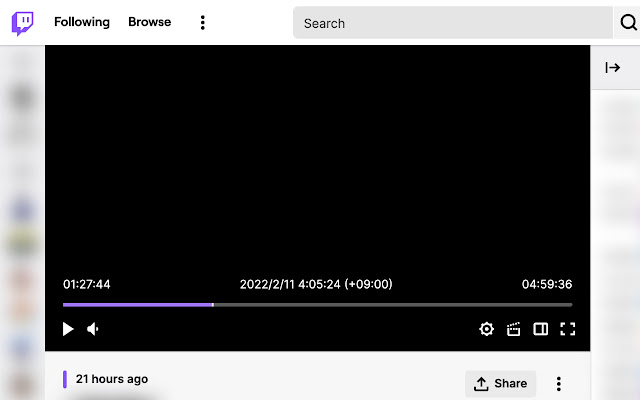 Twitch Live Clock  from Chrome web store to be run with OffiDocs Chromium online