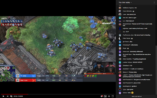 Twitch Theater Mode for YouTube  from Chrome web store to be run with OffiDocs Chromium online