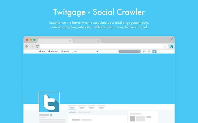 Twitgage Engagement Calculator for Twitter  from Chrome web store to be run with OffiDocs Chromium online