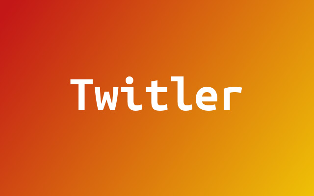 Twitler  from Chrome web store to be run with OffiDocs Chromium online