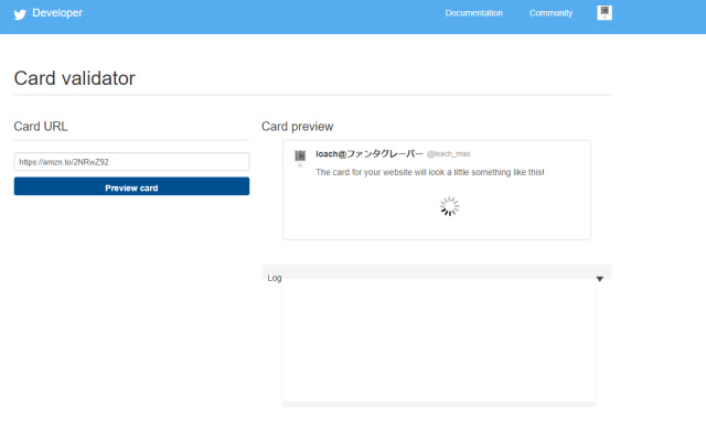 Twitter Card Validator  from Chrome web store to be run with OffiDocs Chromium online