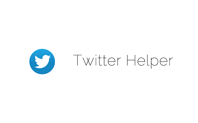 Twitter Helper  from Chrome web store to be run with OffiDocs Chromium online