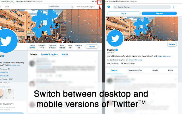 Twitter MoDesk  from Chrome web store to be run with OffiDocs Chromium online