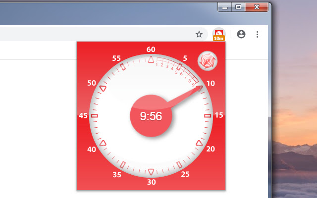 Two Click Timer  from Chrome web store to be run with OffiDocs Chromium online