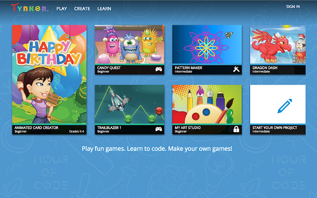 Tynker Learn to code  from Chrome web store to be run with OffiDocs Chromium online