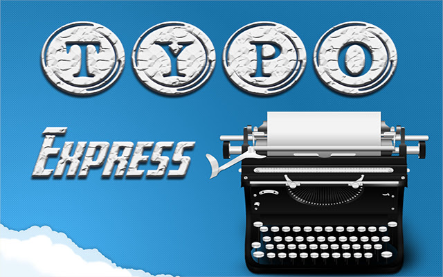 Typo Express  from Chrome web store to be run with OffiDocs Chromium online