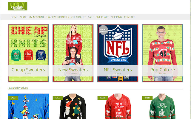 Ugly Christmas Sweater Resources  from Chrome web store to be run with OffiDocs Chromium online