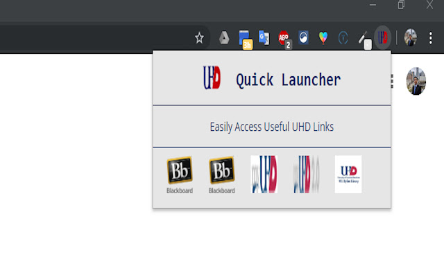 UHD Quick Links  from Chrome web store to be run with OffiDocs Chromium online