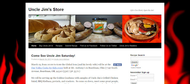 Uncle Jims Pepper/Habanero Mustard Theme  from Chrome web store to be run with OffiDocs Chromium online